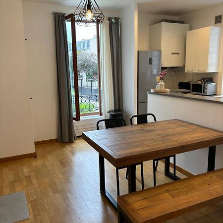 Appartement 2 Chambres Dans Une Belle Maison A Proximite De Paris Asnières Buitenkant foto